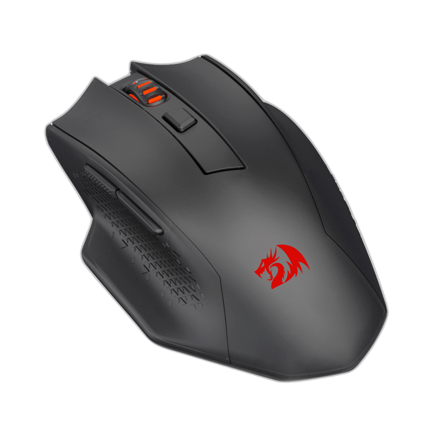 Redragon M994 Tetikus Permainan Bluetooth Wayarles, Tetikus Gamer Berwayar/Wayarles 26000 DPI dengan Sambungan 3-Mod, BT & Wayarles 2.4G, 6 Butang Makro, Kapasiti Kuasa Tahan Lama untuk PC/Mac/Komputer Riba