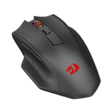 Redragon M994 Tetikus Permainan Bluetooth Wayarles, Tetikus Gamer Berwayar/Wayarles 26000 DPI dengan Sambungan 3-Mod, BT & Wayarles 2.4G, 6 Butang Makro, Kapasiti Kuasa Tahan Lama untuk PC/Mac/Komputer Riba