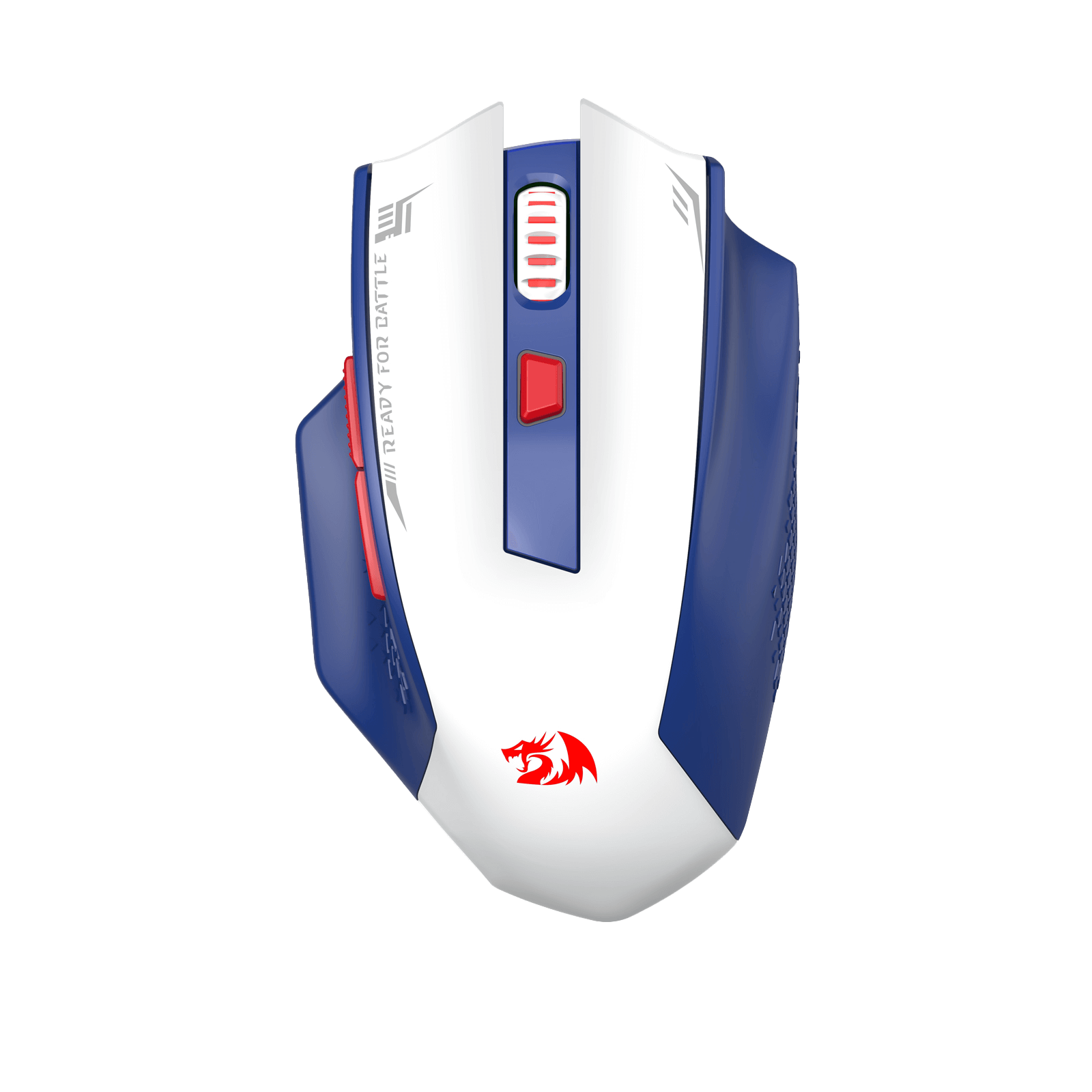 Redragon M994 Tetikus Permainan Bluetooth Wayarles, Tetikus Gamer Berwayar/Wayarles 26000 DPI dengan Sambungan 3-Mod, BT & Wayarles 2.4G, 6 Butang Makro, Kapasiti Kuasa Tahan Lama untuk PC/Mac/Komputer Riba