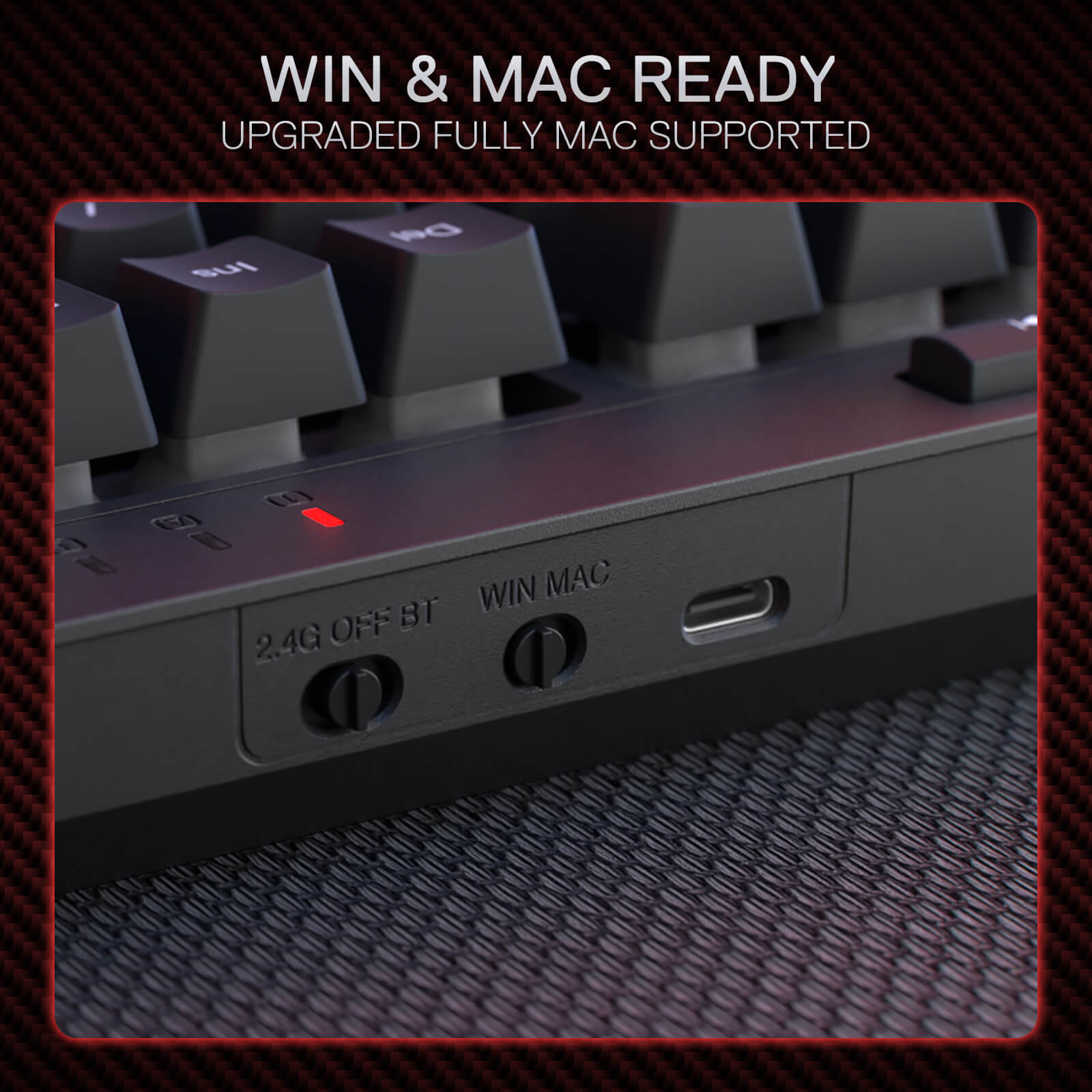 Redragon S142 Wireless Gaming Keyboard & Mouse Combo, 98 Keys K515 PRO Wireless RGB Membrane Keyboard and 4800 DPI Wireless M693 PRO Gaming Mouse Bundle