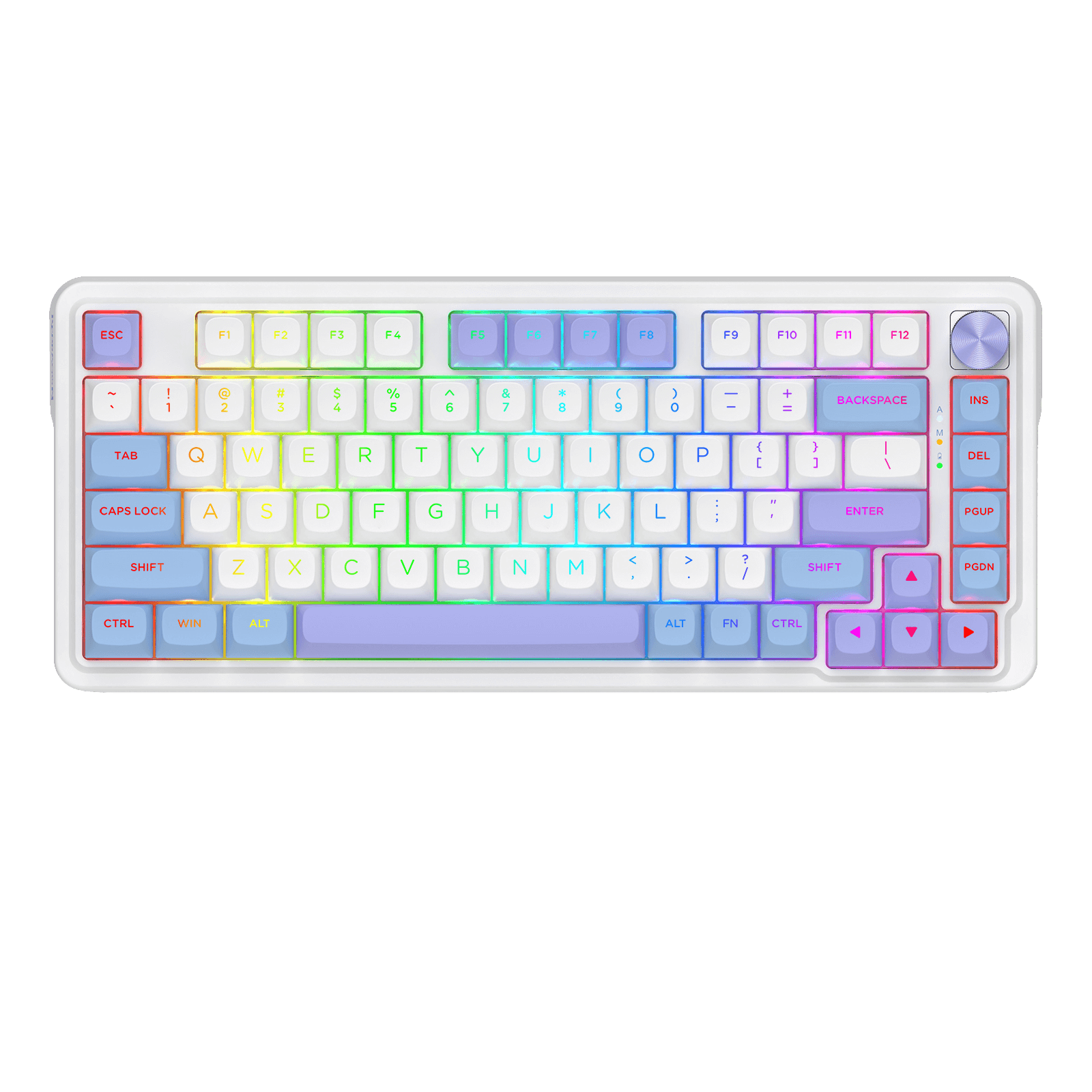 Redragon UCAL MAX K673 75% MOA Keycaps Wireless RGB Gaming Keyboard