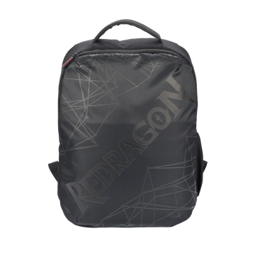 Beg Galas Komputer Riba Kembara Redragon GB-76, Beg Galas Permainan Komputer Stesen Kerja Perniagaan dengan Pelapik Fabrik Dua Lapisan Tahan Lama, Cetakan Logo Garis Moden & Poket Depan Besar, Sesuai untuk Komputer Riba Sehingga 18"