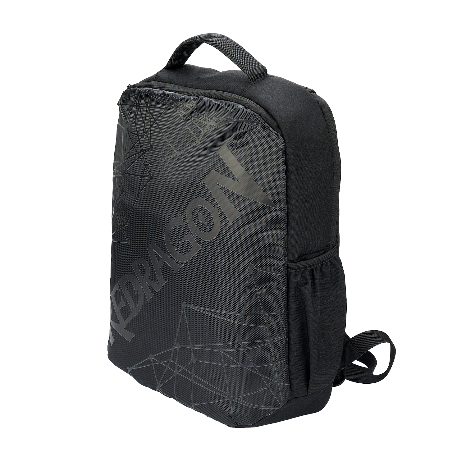 Beg Galas Komputer Riba Kembara Redragon GB-76, Beg Galas Permainan Komputer Stesen Kerja Perniagaan dengan Pelapik Fabrik Dua Lapisan Tahan Lama, Cetakan Logo Garis Moden & Poket Depan Besar, Sesuai untuk Komputer Riba Sehingga 18"