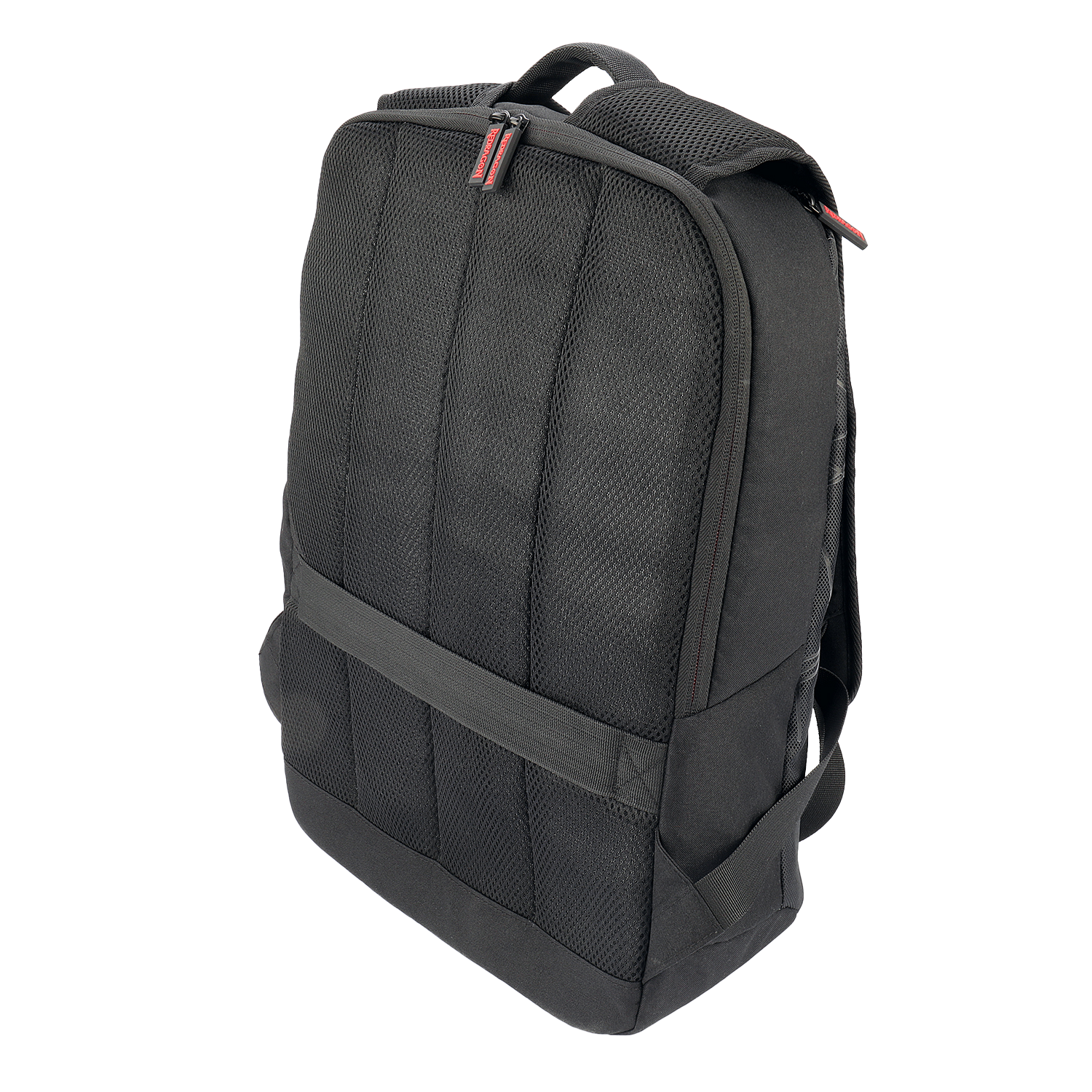 Beg Galas Komputer Riba Kembara Redragon GB-76, Beg Galas Permainan Komputer Stesen Kerja Perniagaan dengan Pelapik Fabrik Dua Lapisan Tahan Lama, Cetakan Logo Garis Moden & Poket Depan Besar, Sesuai untuk Komputer Riba Sehingga 18"
