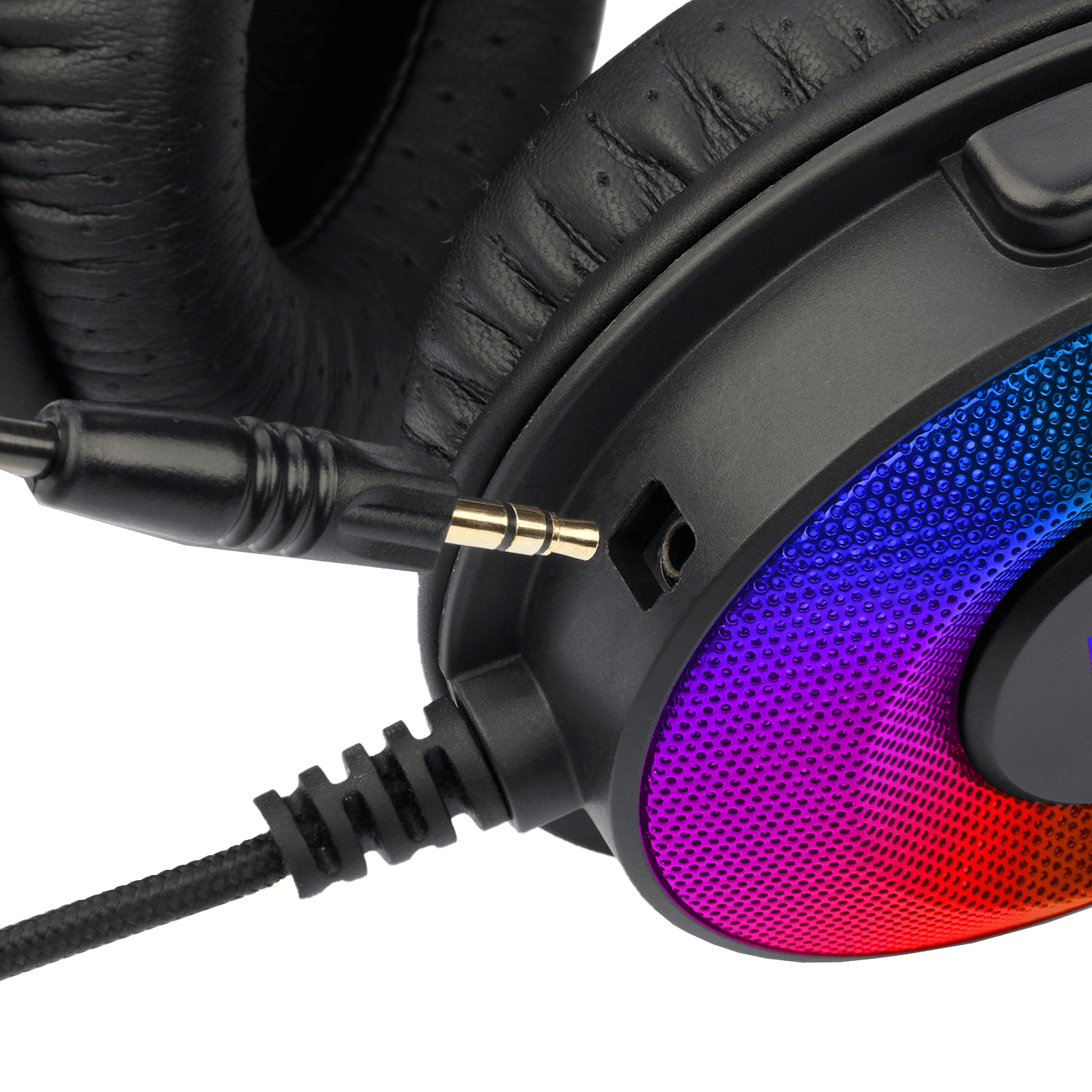 Redragon H350 Pandora RGB Set Kepala Permainan Berwayar, Lampu Latar RGB Dinamik - Bunyi Keliling Stereo - Pemacu 50MM - Mikrofon Boleh Tanggal