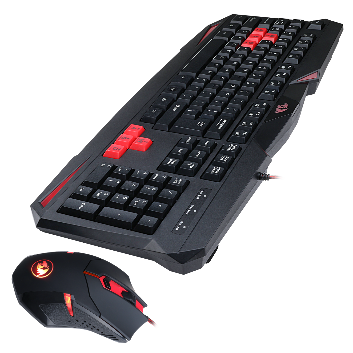 Redragon VAJRA&CENTROPHORUS SET S101-2 SET PAPAN KEKUNCI&TETIKUS PERMAINAN