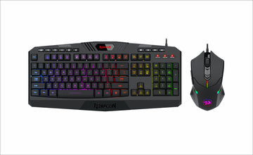 PAPAN KEKUNCI PERMAINAN Redragon K503RGB dan TETIKUS PERMAINAN M601-RGB