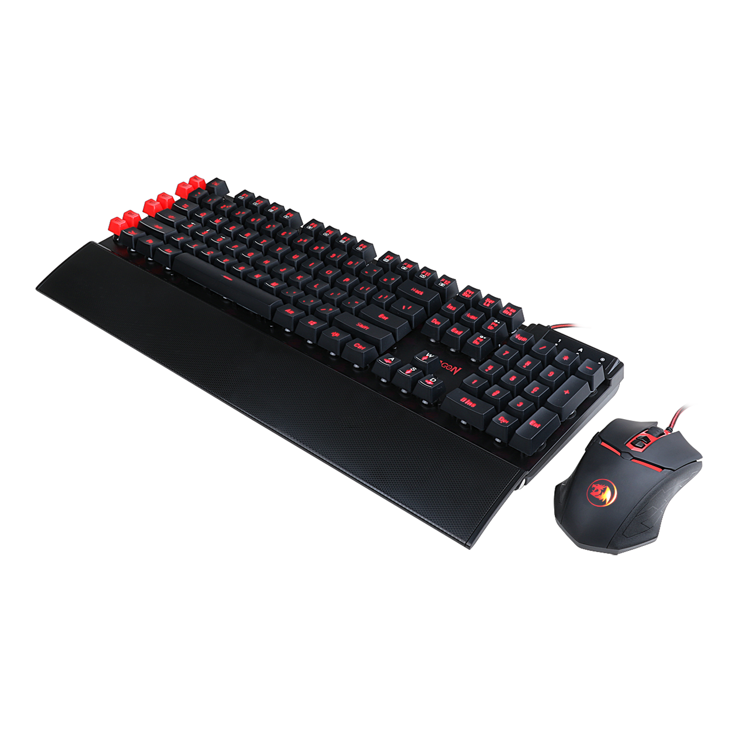 SET PAPAN KEKUNCI & TETIKUS REDRAGON YAKSA&NEMEANLION S102 UNTUK PERMAINAN