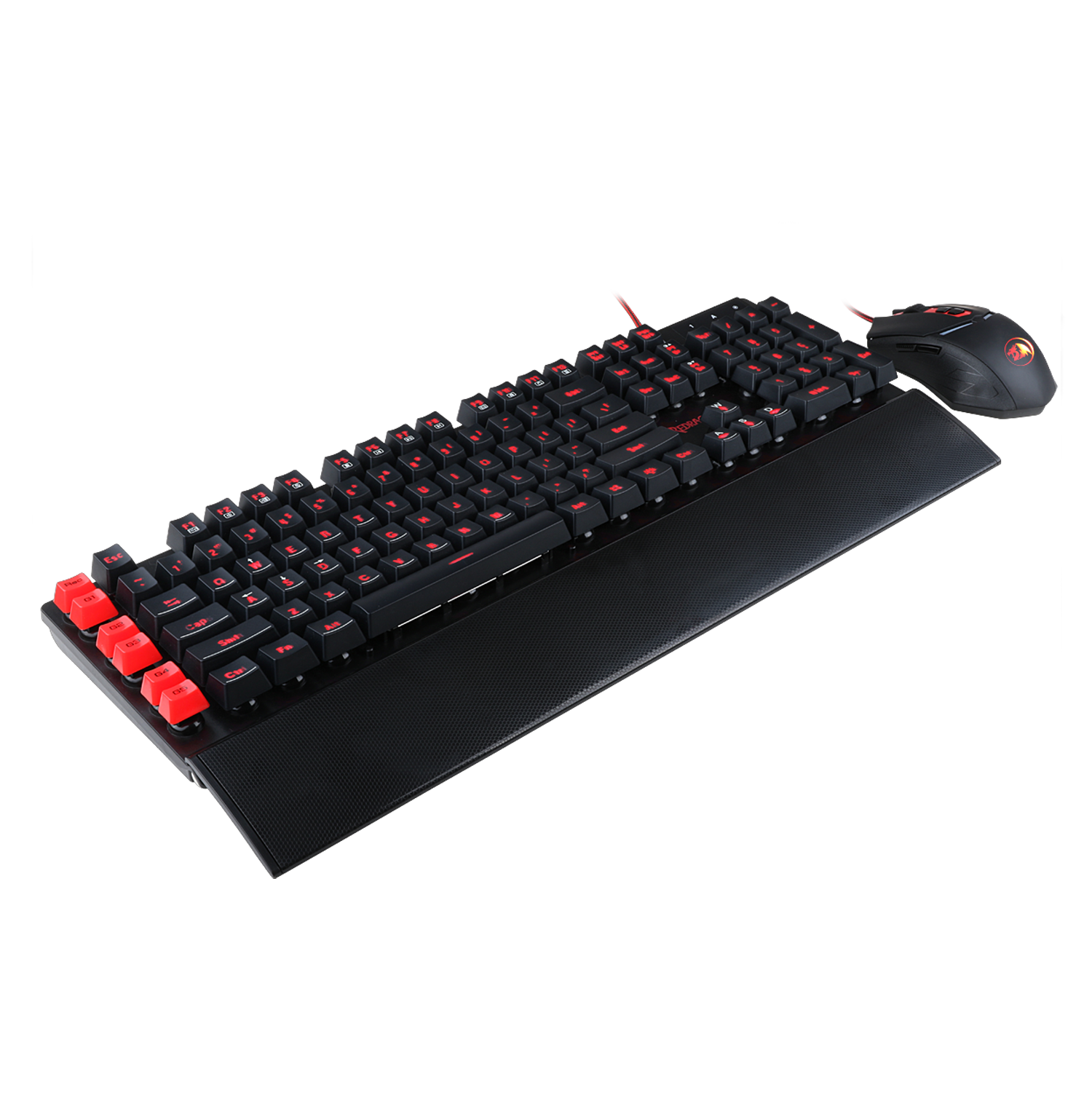 SET PAPAN KEKUNCI & TETIKUS REDRAGON YAKSA&NEMEANLION S102 UNTUK PERMAINAN