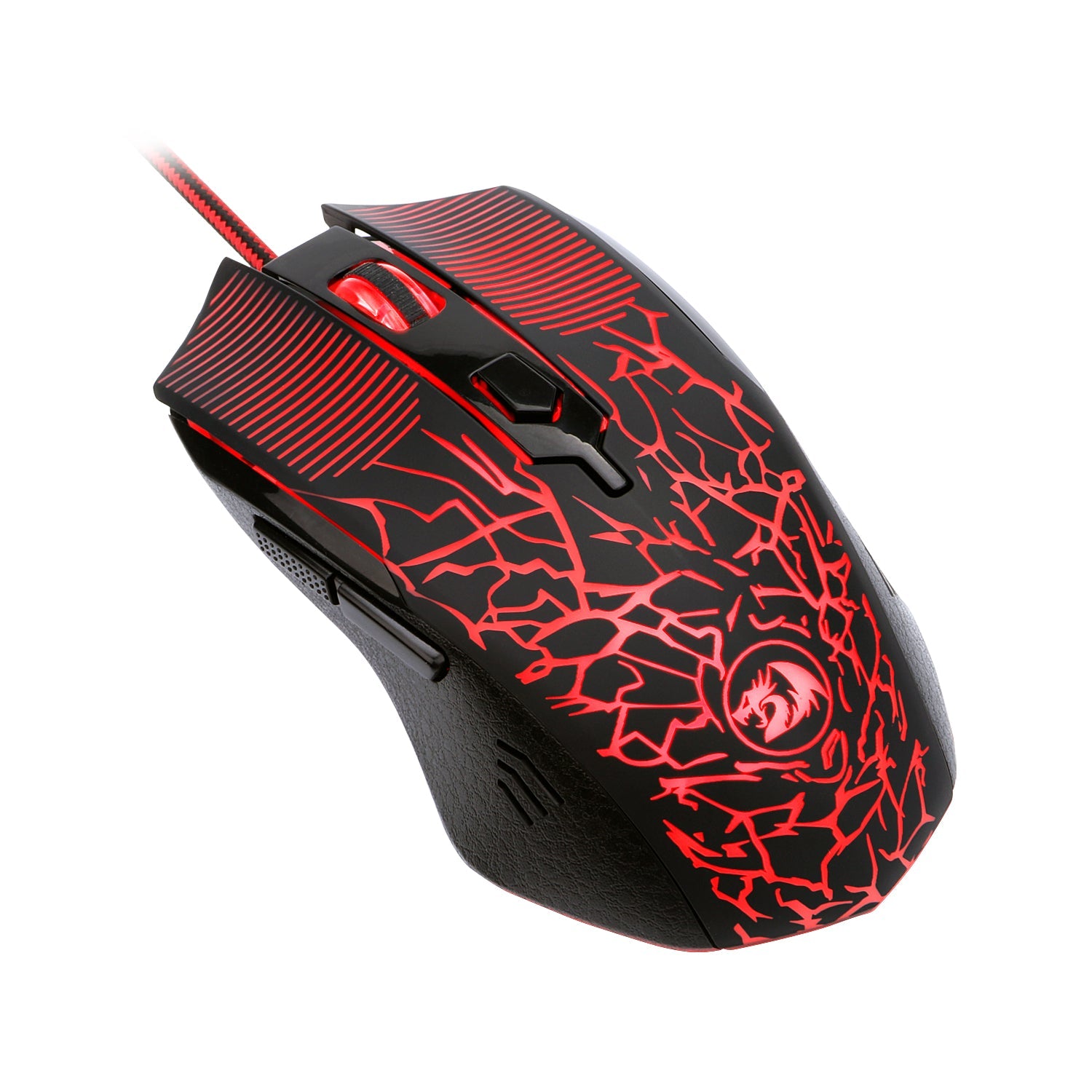 Papan Kekunci Permainan Redragon S107, Tetikus, Pad Tetikus, Papan Kekunci LED RGB 104 Kekunci Rasa Mekanikal, Tetikus Berwayar 3200 DPI, Pad Tetikus Besar untuk Permainan Komputer PC - [Set Papan Kekunci Tetikus Pad Tetikus]