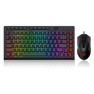 BUNDEL PAPAN KEKUNCI & TETIKUS BERWAYAR GAMING ESSENTIAL S155-RGB