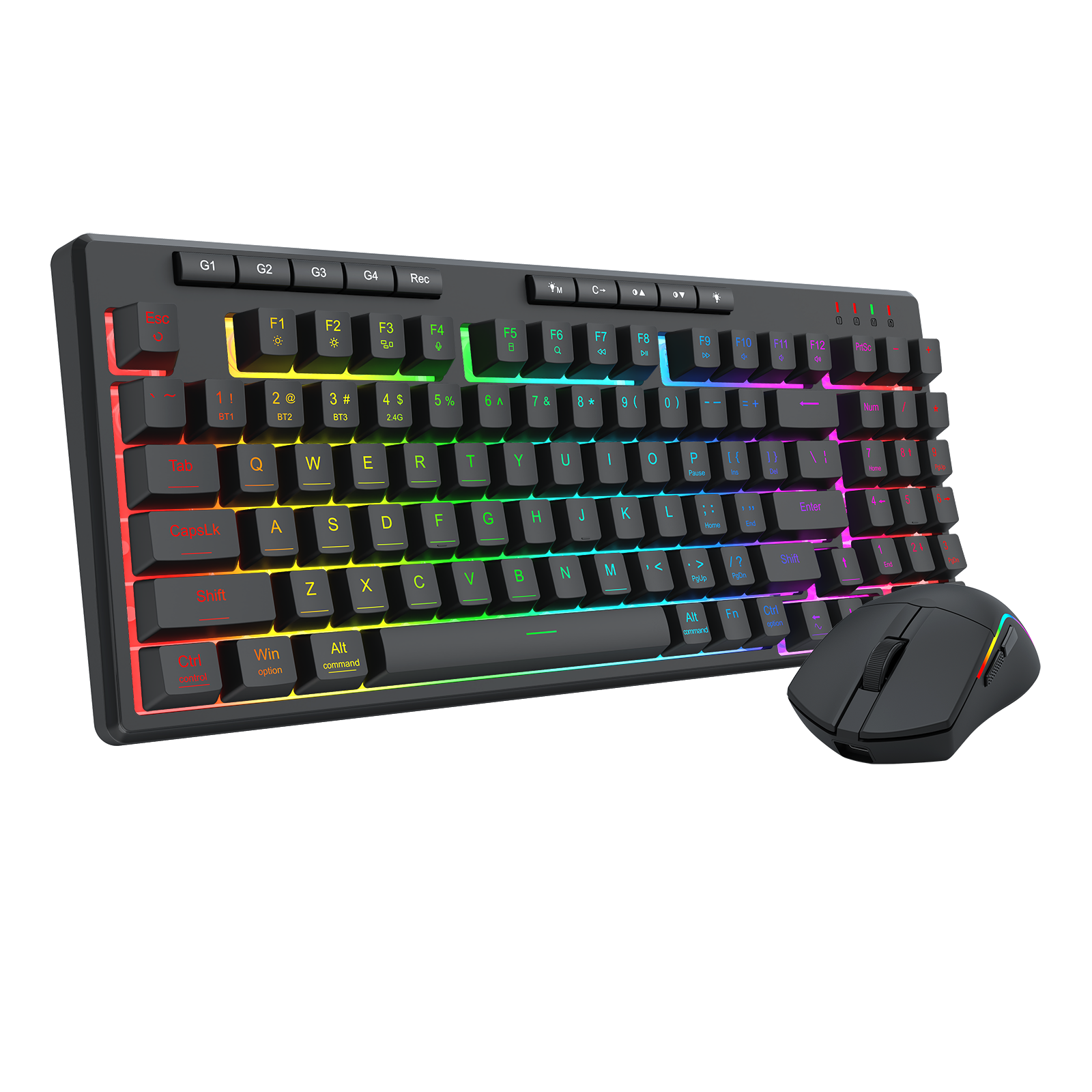SET KOMBO PAPAN KEKUNCI & TETIKUS 3 MOD SAMBUNGAN GAMING ESSENTIALS S156-PRO