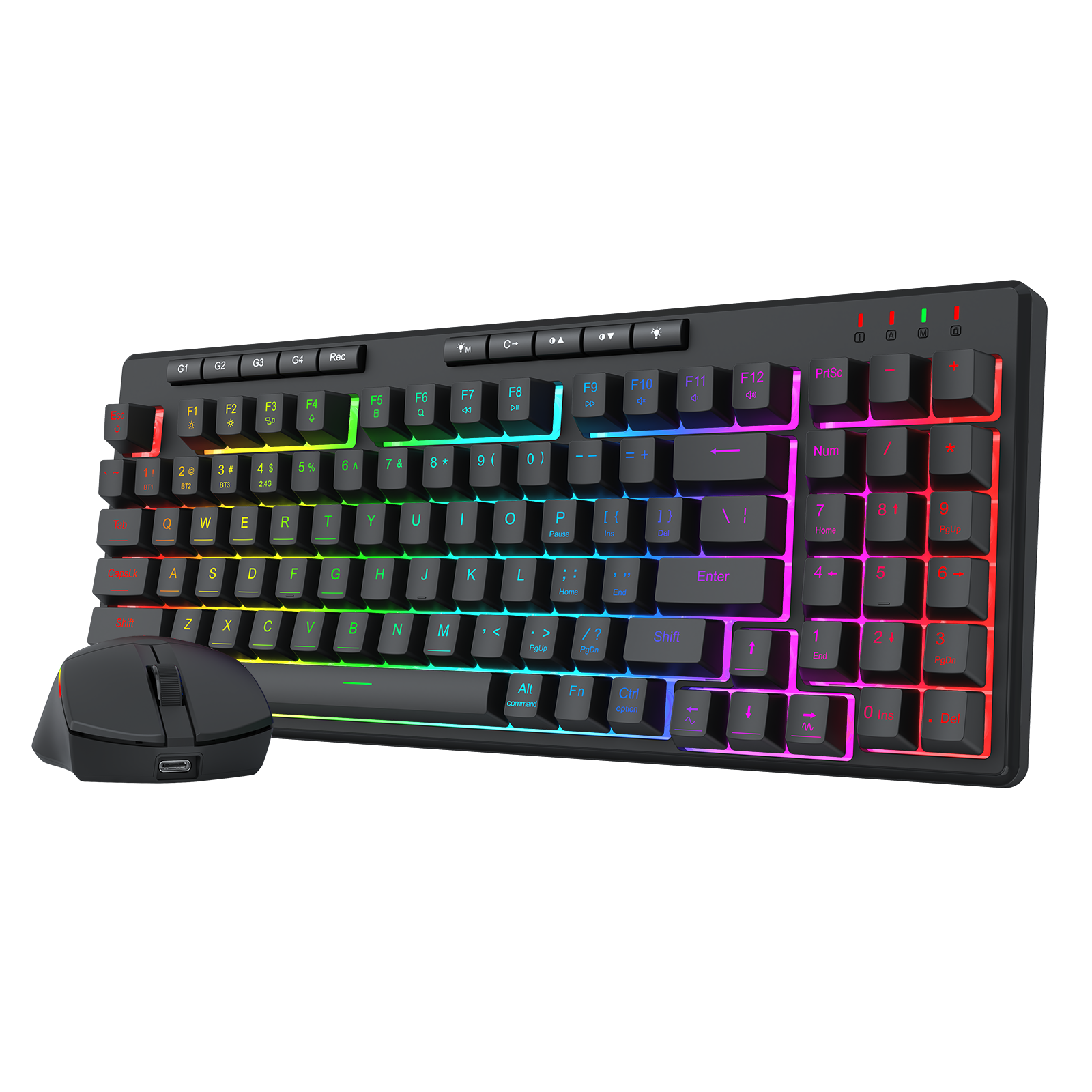 SET KOMBO PAPAN KEKUNCI & TETIKUS 3 MOD SAMBUNGAN GAMING ESSENTIALS S156-PRO