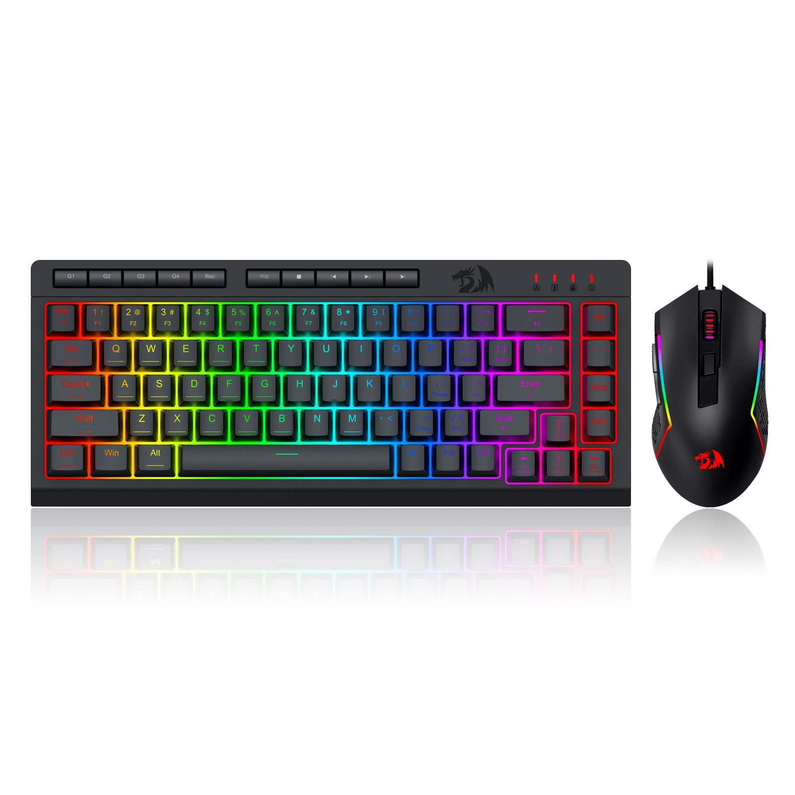 BUNDLE PAPAN KEKUNCI & TETIKUS BERWAYAR GAMING ESSENTIAL S157-RGB