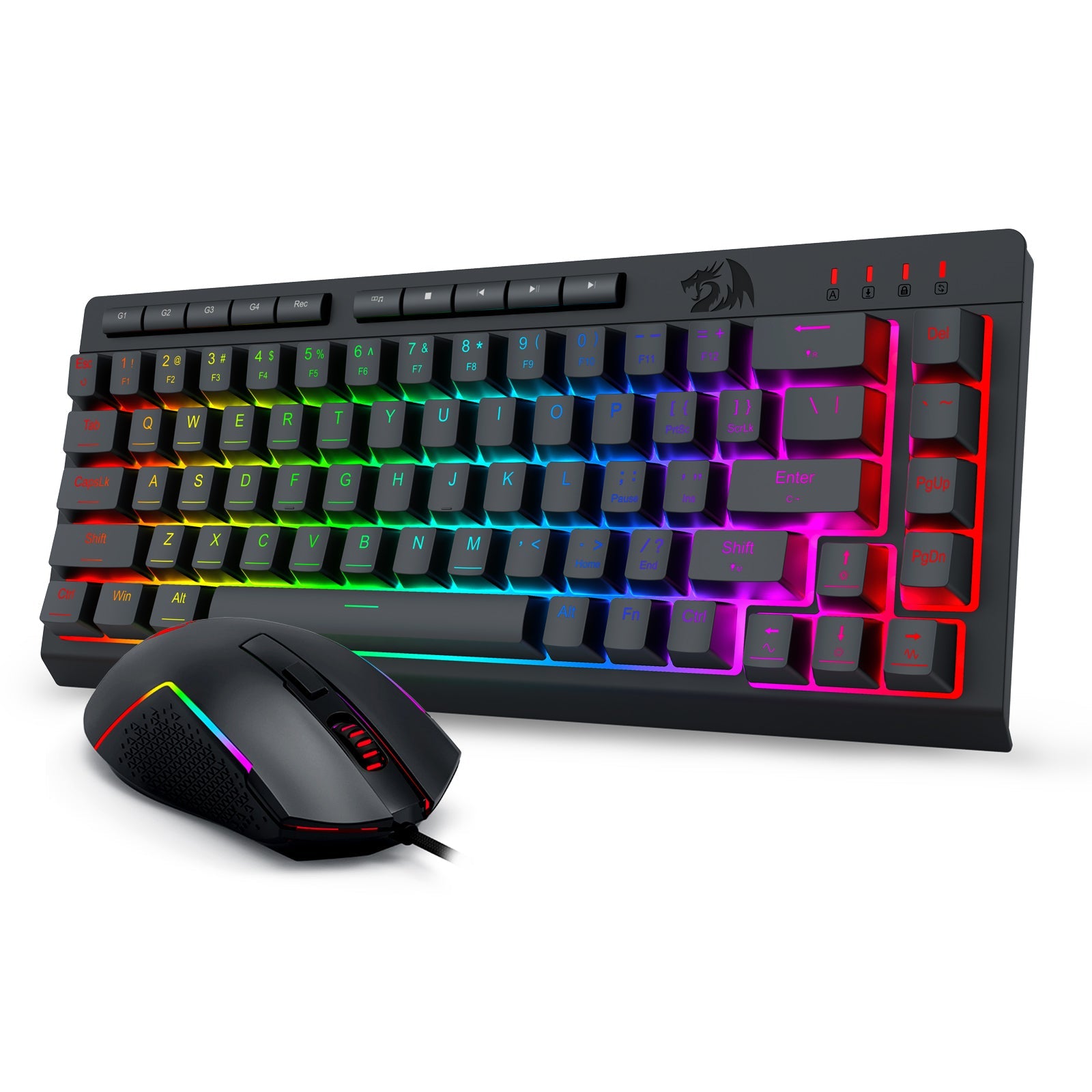 BUNDLE PAPAN KEKUNCI & TETIKUS BERWAYAR GAMING ESSENTIAL S157-RGB