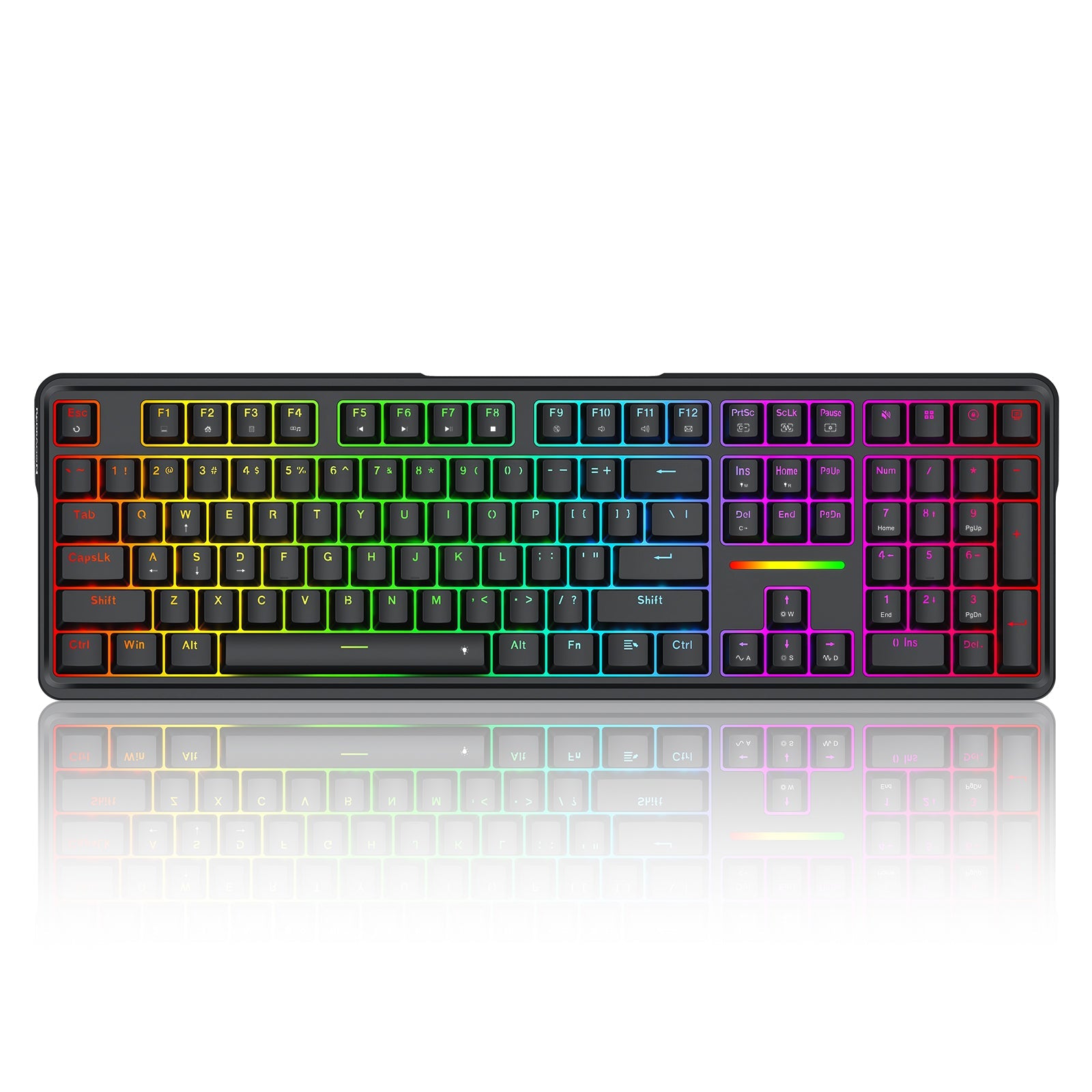 Papan Kekunci Permainan Mekanikal 108 Kekunci Redragon K745-RGB