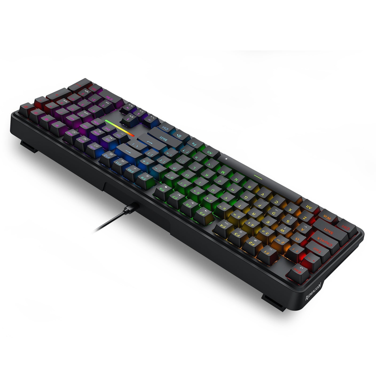 Papan Kekunci Permainan Mekanikal 108 Kekunci Redragon K745-RGB