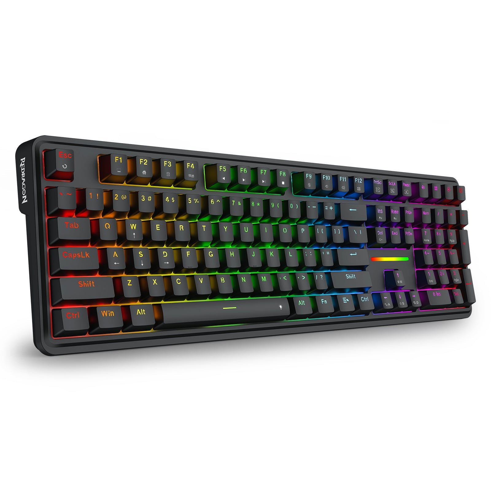 Papan Kekunci Permainan Mekanikal 108 Kekunci Redragon K745-RGB