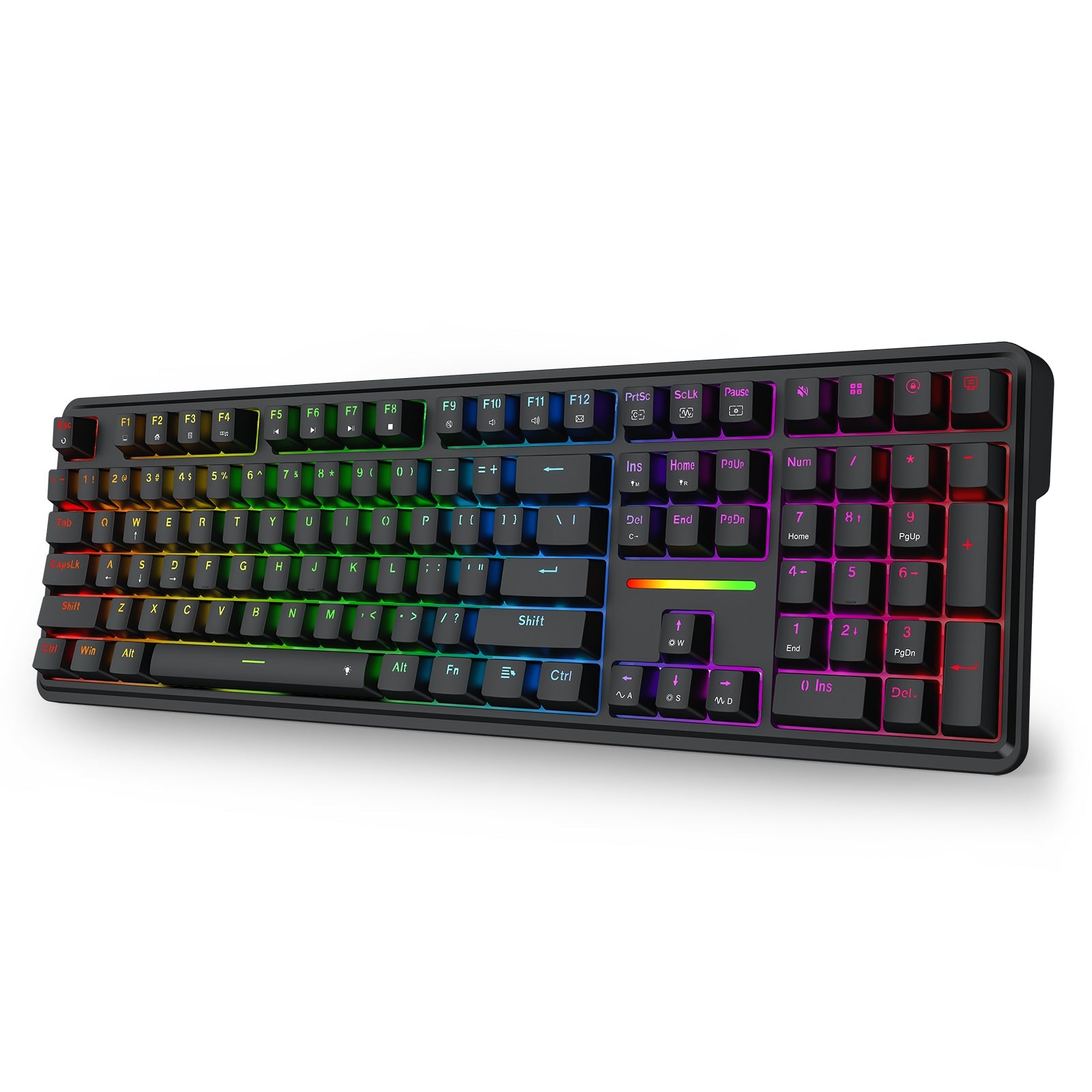 Papan Kekunci Permainan Mekanikal 108 Kekunci Redragon K745-RGB