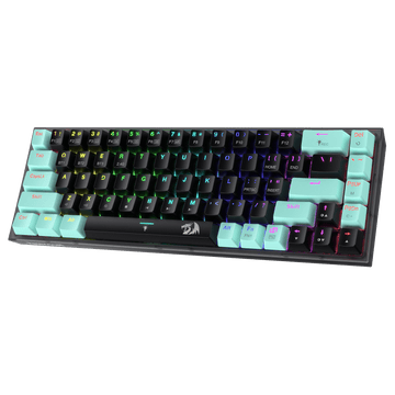 Papan Kekunci Gaming RGB Wayarles 3-Mod Redragon K631 PRO SE 65%, Papan Kekunci Mekanikal Padat Boleh Tukar Panas 68 Kekunci dengan Soket PCB Bebas Mod Boleh Tukar Panas & Papan Lut Sinar, Suis Linear Senyap Tersuai