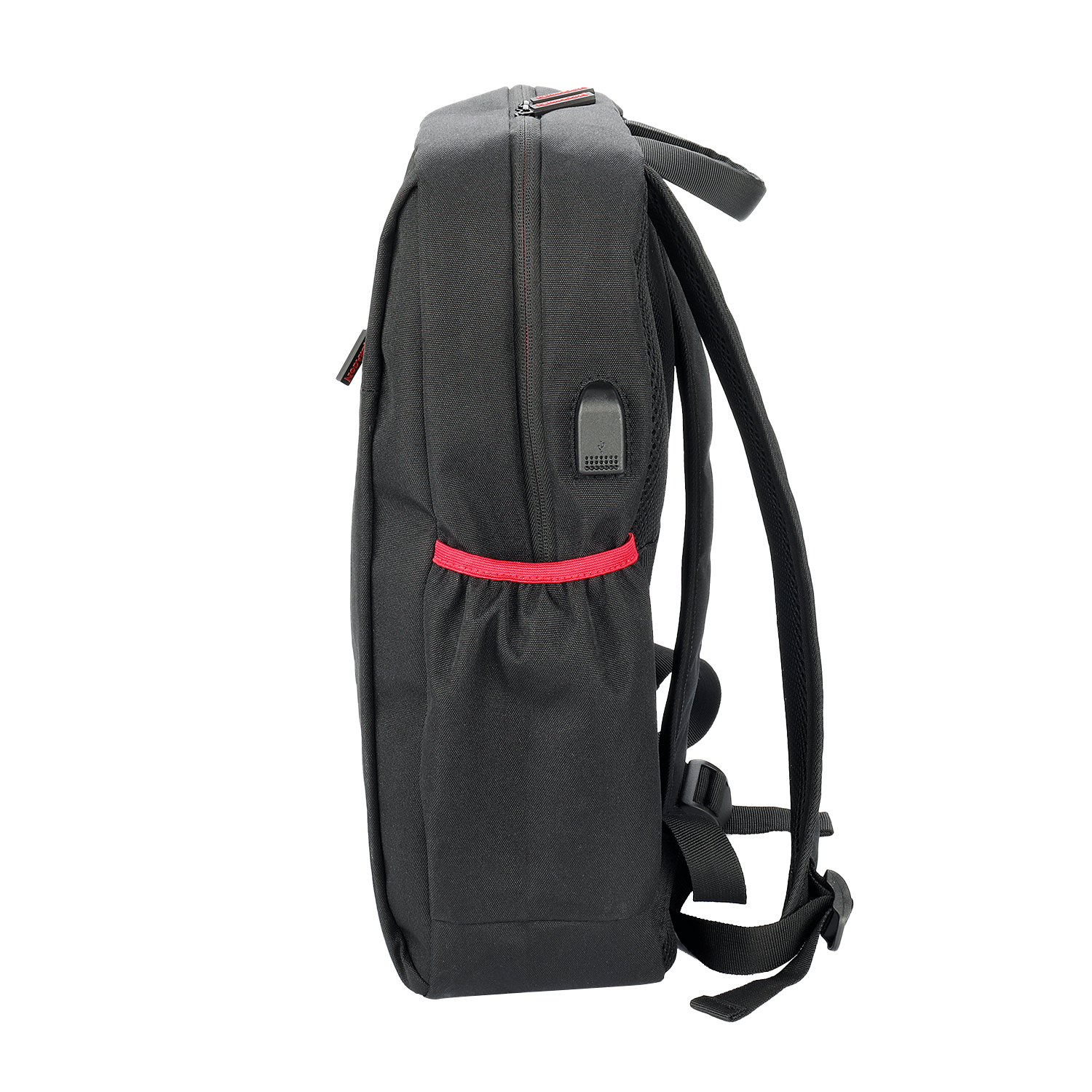 Redragon GB-82 Beg Galas Komputer Riba Kembara, Beg Galas Permainan Komputer Stesen Kerja Perniagaan dengan Pelapik Fabrik Dua Lapisan Tahan Lama, Soket USB & Poket Hadapan Besar, Muat Komputer Riba Sehingga 18 Inci