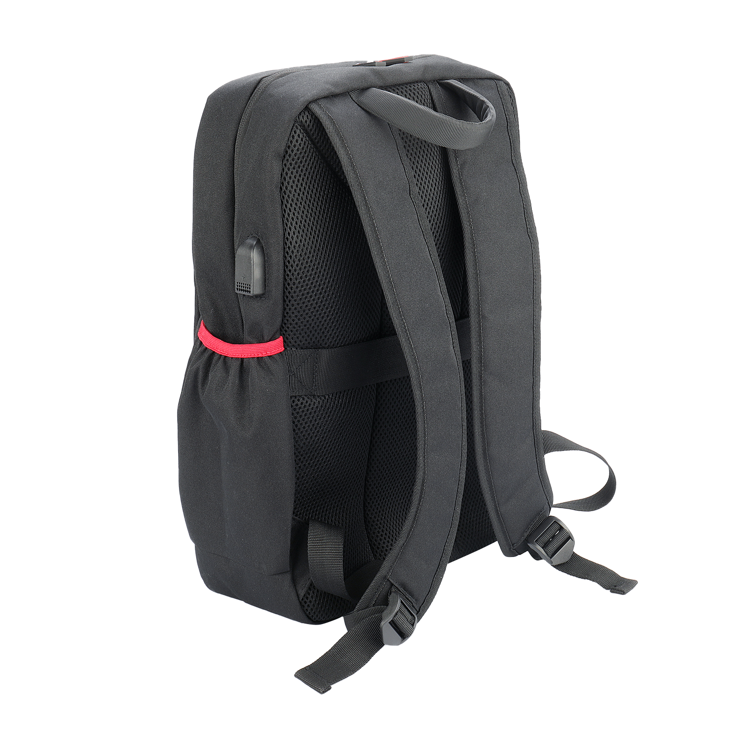 Redragon GB-82 Beg Galas Komputer Riba Kembara, Beg Galas Permainan Komputer Stesen Kerja Perniagaan dengan Pelapik Fabrik Dua Lapisan Tahan Lama, Soket USB & Poket Hadapan Besar, Muat Komputer Riba Sehingga 18 Inci