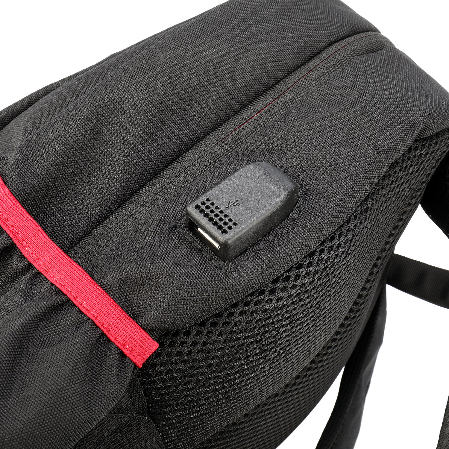 Redragon GB-82 Beg Galas Komputer Riba Kembara, Beg Galas Permainan Komputer Stesen Kerja Perniagaan dengan Pelapik Fabrik Dua Lapisan Tahan Lama, Soket USB & Poket Hadapan Besar, Muat Komputer Riba Sehingga 18 Inci
