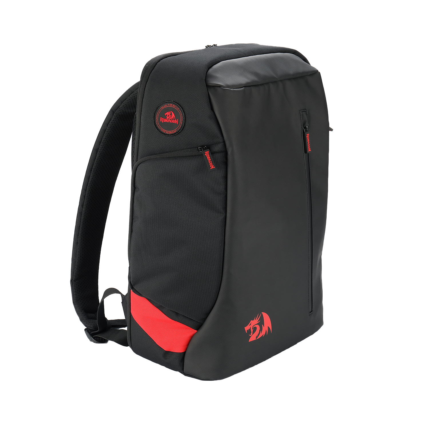 Redragon GB-94 Travel Laptop Backpack, Business Workstation Computer Gaming Backpack w/ Thickened Double-Layer Liner, Organized Extra Pockets Layer & Durable Leatheree Cover, Fits Up to 20" Laptop Brand: Redragon