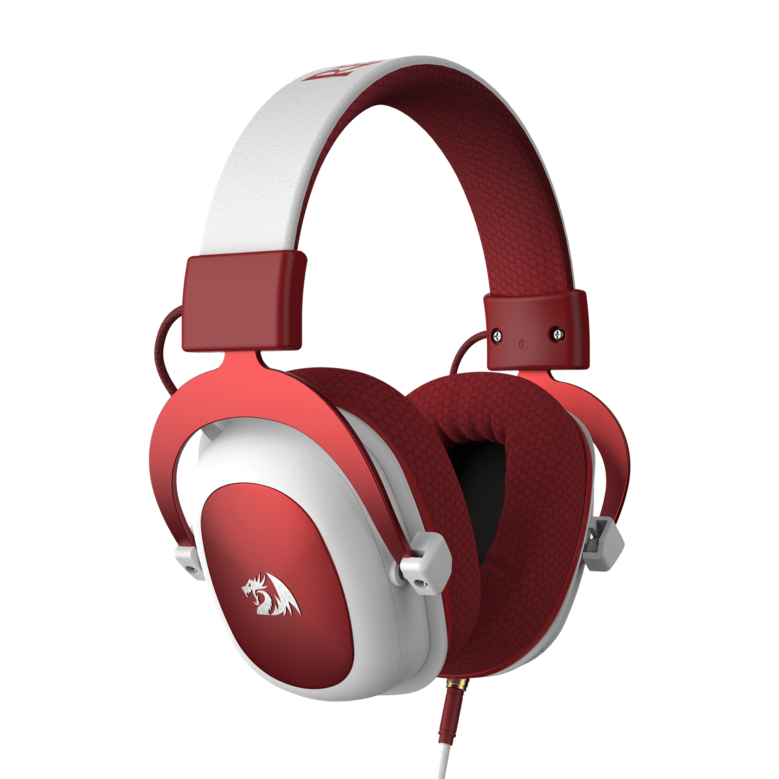 Redragon H510 Zeus Xmas Alat Dengar Permainan Berwayar Edisi Krismas- Bunyi Keliling 7.1 - Sarung Kusyen Fabrik Bernafas - Pemacu 53MM