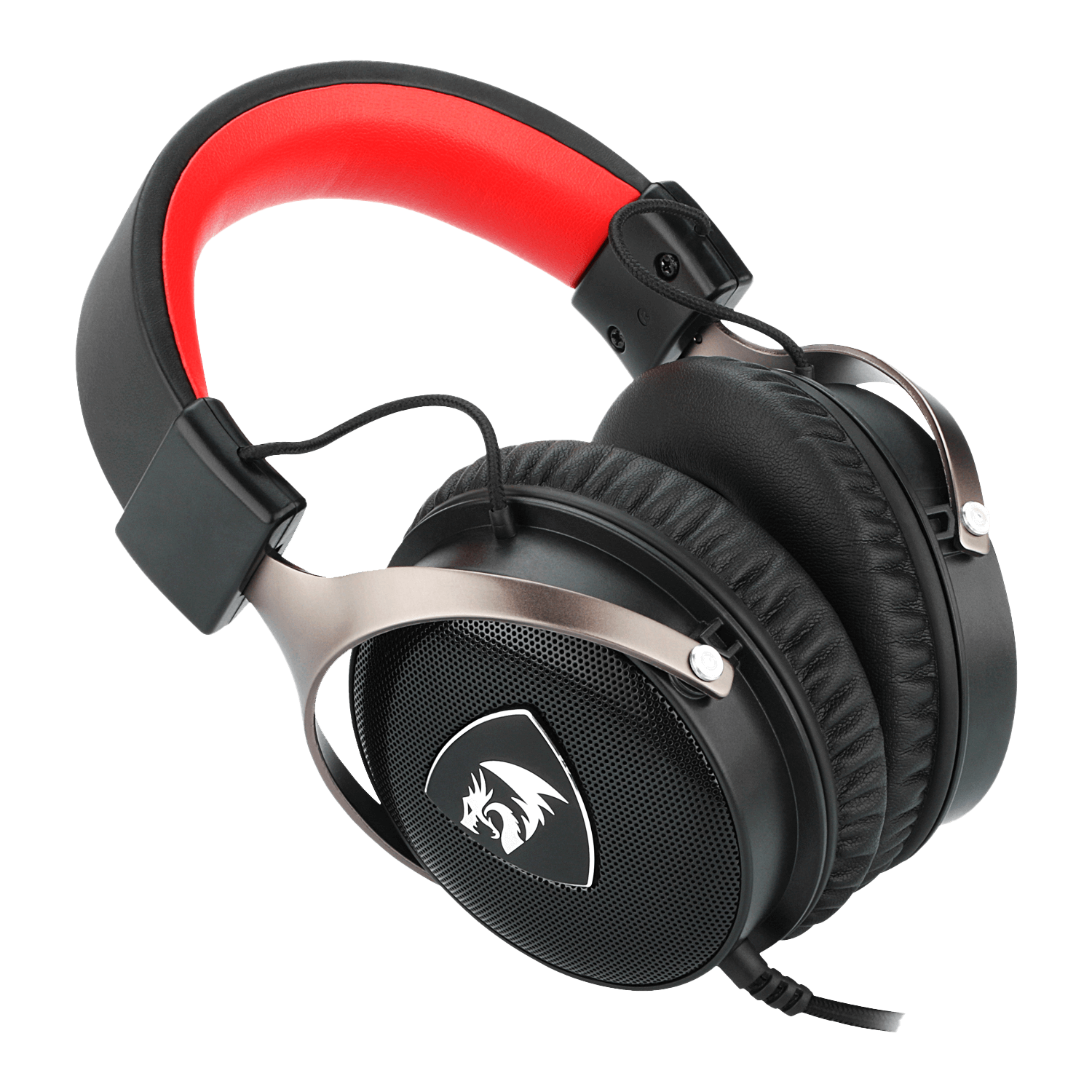 Redragon H520 Icon Alat Dengar Permainan Berwayar, Bunyi Sekeliling 7.1 - Pad Telinga Buih Memori