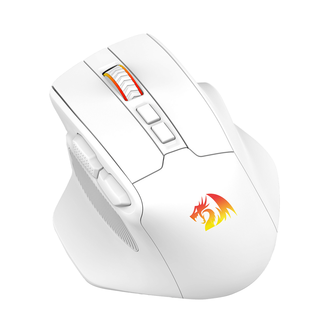 Tetikus Permainan Wayarles Redragon M806, 7 Butang Boleh Diprogramkan Tetikus Pemain RGB Berwayar dengan Sambungan 3 Mod, BT & Wayarles 2.4G, Binaan Genggaman Semula Jadi Ergonomik, Perisian Menyokong Ikatan Kunci & Lampu Latar DIY