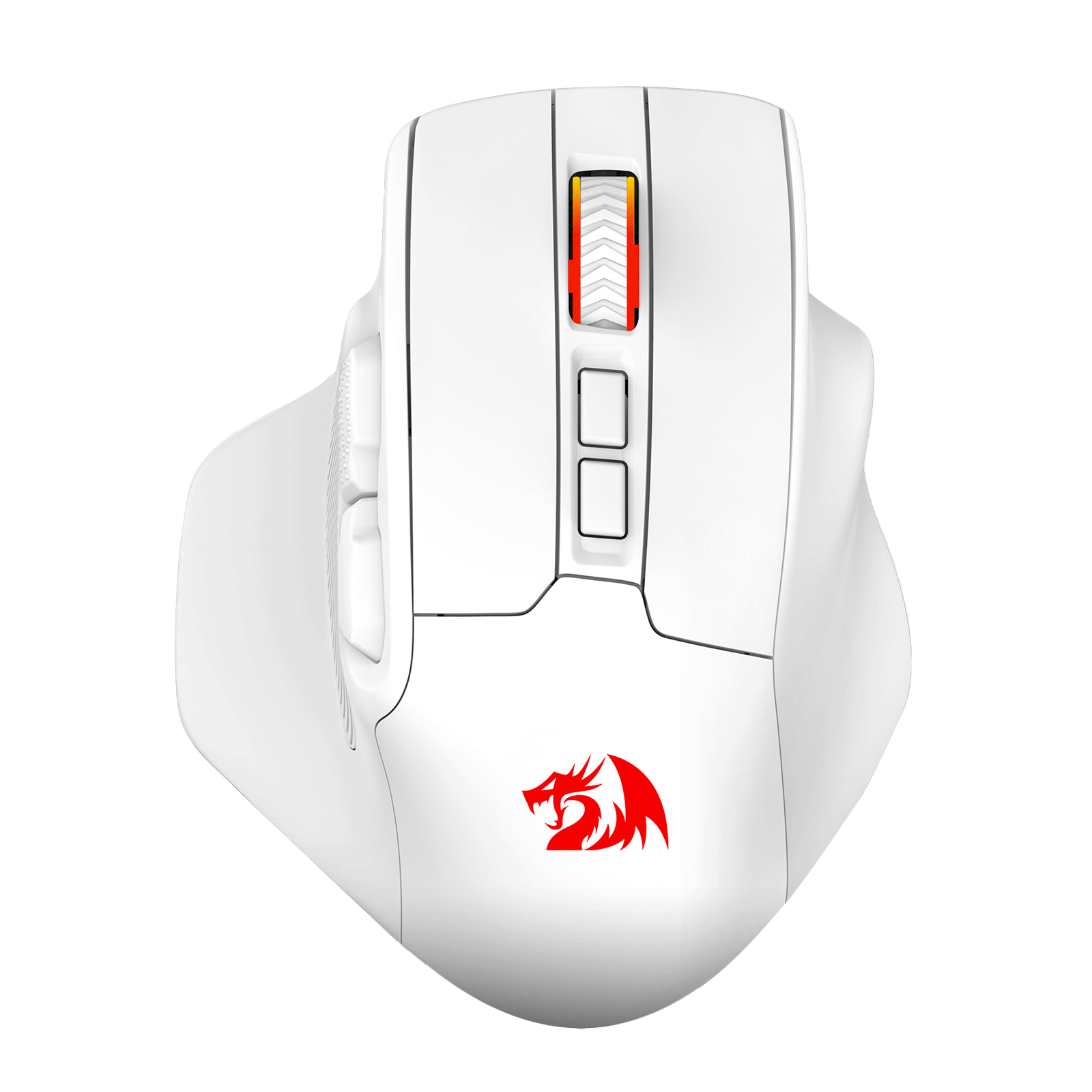 Tetikus Permainan Wayarles Redragon M806, 7 Butang Boleh Diprogramkan Tetikus Pemain RGB Berwayar dengan Sambungan 3 Mod, BT & Wayarles 2.4G, Binaan Genggaman Semula Jadi Ergonomik, Perisian Menyokong Ikatan Kunci & Lampu Latar DIY