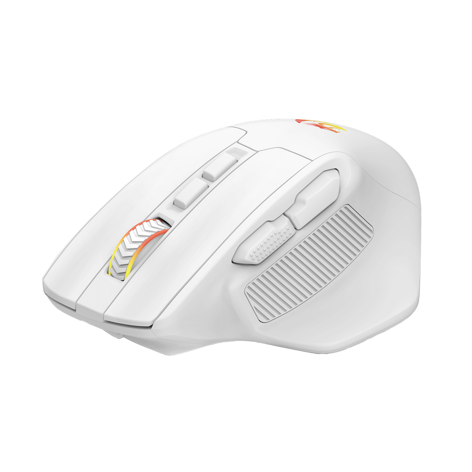 Tetikus Permainan Wayarles Redragon M806, 7 Butang Boleh Diprogramkan Tetikus Pemain RGB Berwayar dengan Sambungan 3 Mod, BT & Wayarles 2.4G, Binaan Genggaman Semula Jadi Ergonomik, Perisian Menyokong Ikatan Kunci & Lampu Latar DIY