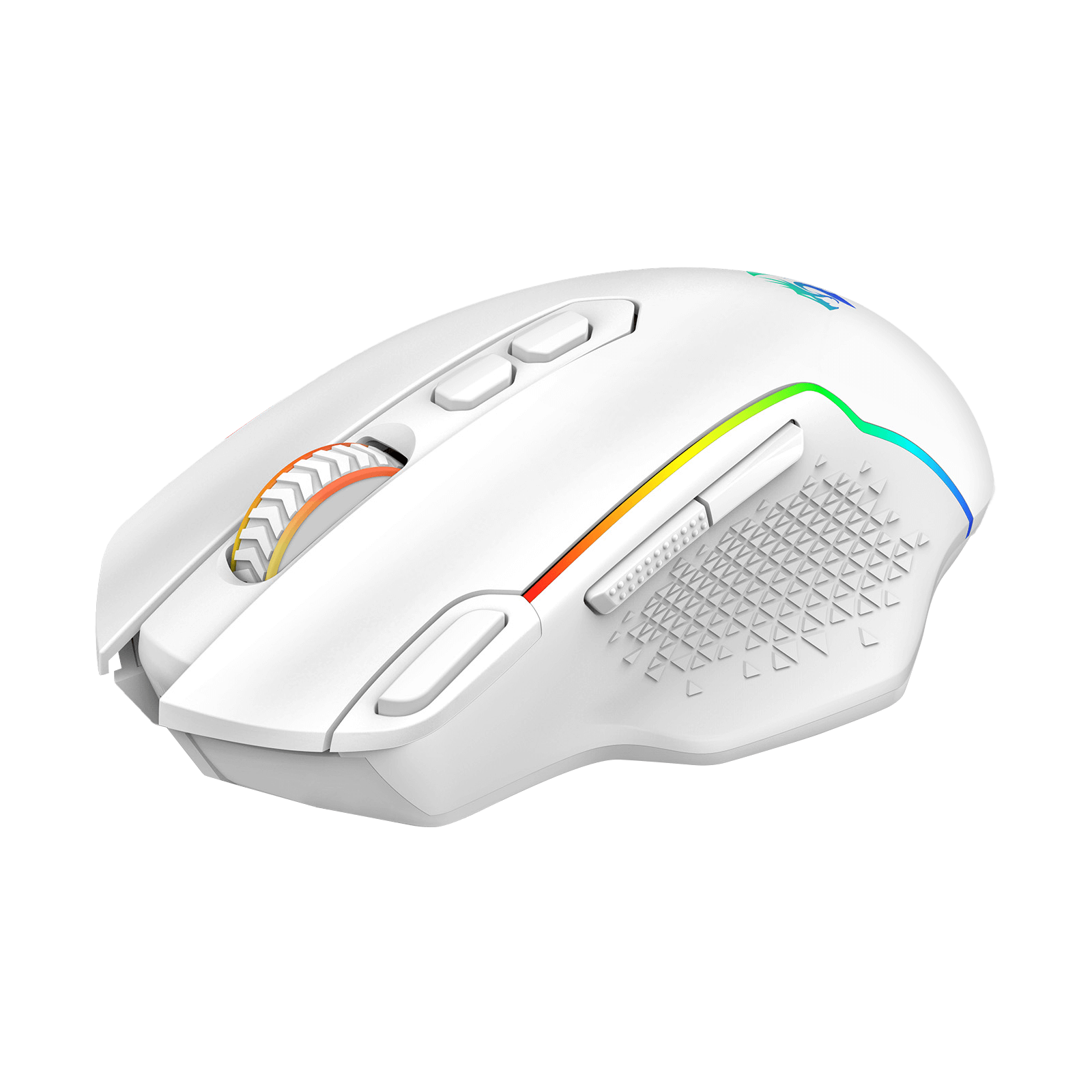Tetikus Permainan Wayarles Redragon M810 Pro, Tetikus Gamer Berwayar/Wayarles 10000 DPI dengan Kekunci Tembakan Pantas, 8 Butang Makro, Kapasiti Kuasa Tahan Lama 45 Jam dan Lampu Latar RGB untuk PC/Mac/Laptop