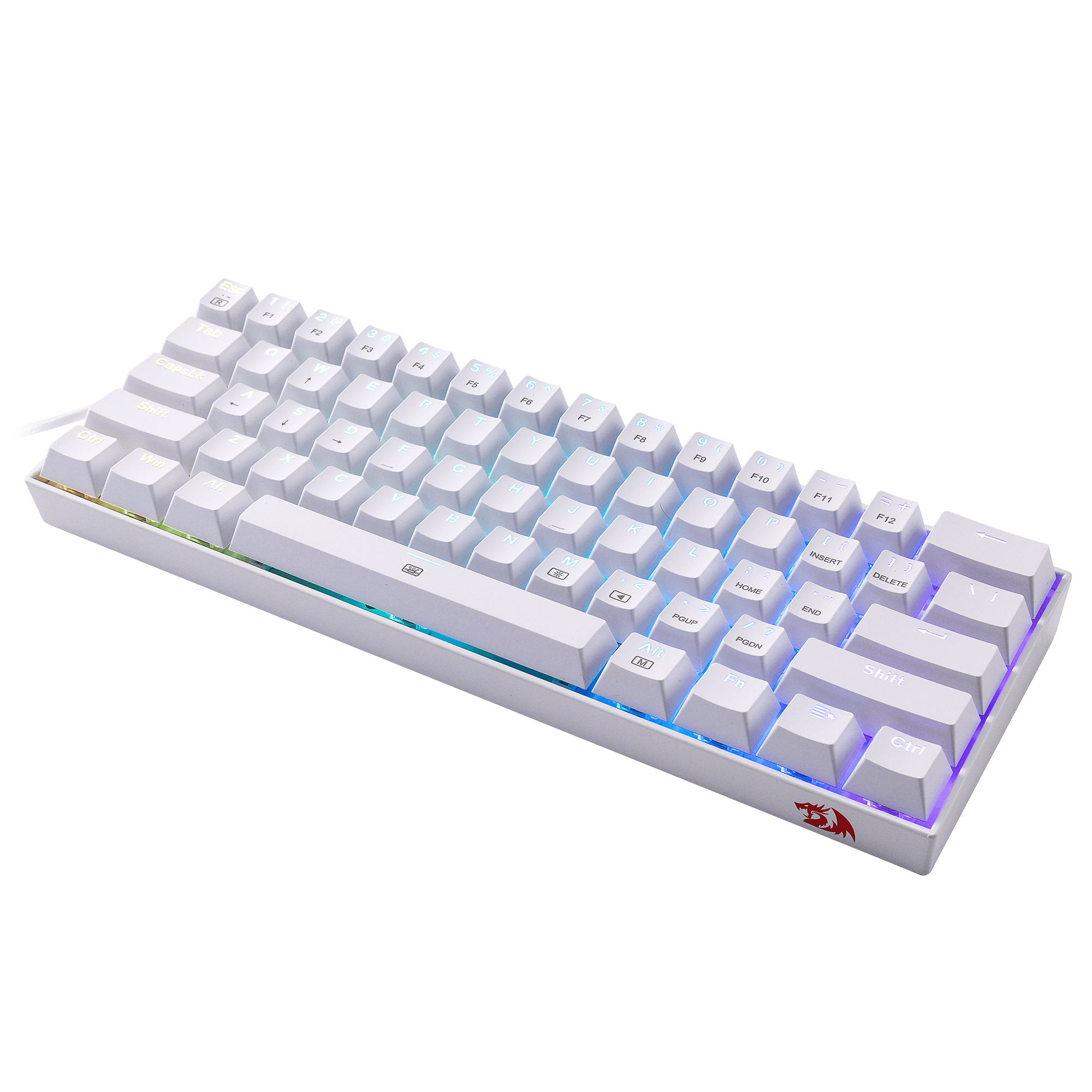 Papan Kekunci Mekanikal Gaming Berwayar Redragon K630W-RGB 60%